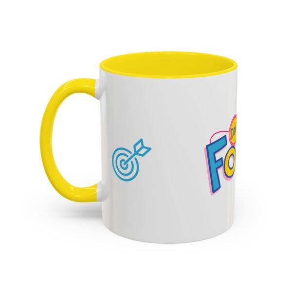 motivational coffee mug, don't lose focus, inspirational gift for students, teachers, home office decor, daily reminder, unique design