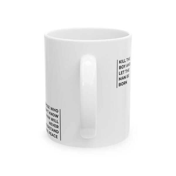 rise up mug – inspirational coffee cup for daily motivation